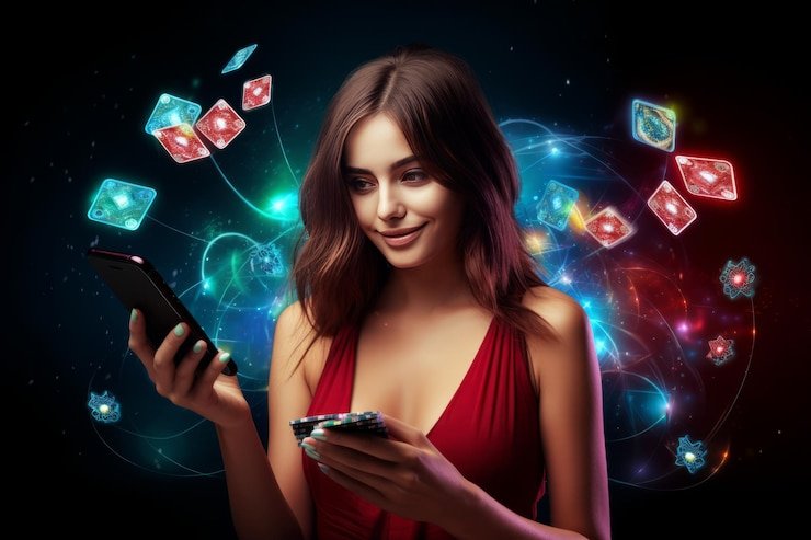 hk siang live dealer blackjack table with real dealer on mobile screen